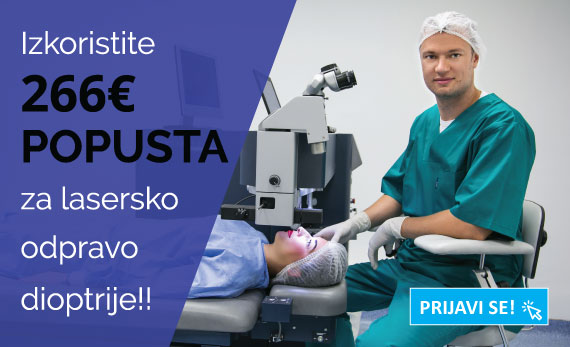 POPUST LASERSKA OPERACIJA OČI